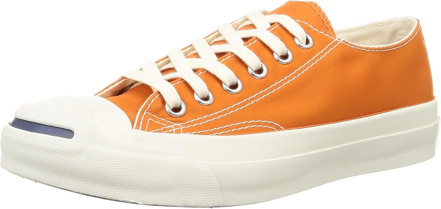 converse Jack Purcell オレンジ ネイビー スニーカー　24 converse Jack Purcell オレンジ ネイビー スニーカー24
